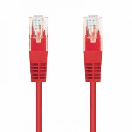 Nanocable Cable de Red Cat.6e UTP AWG24 Rojo 0,5 m